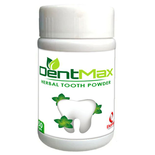 DENTMAX HERBAL TOOTH POWDER - 60GM