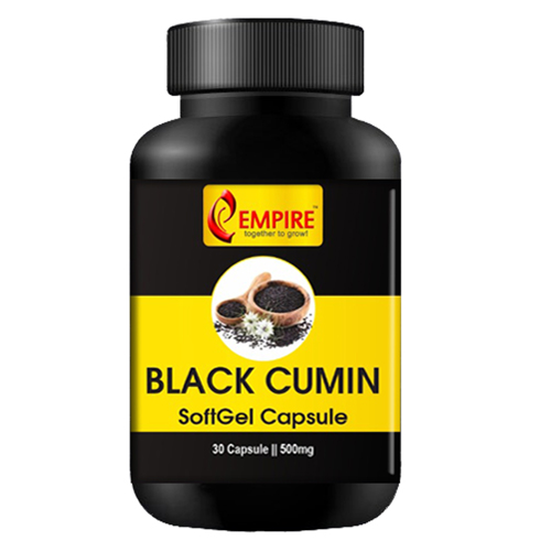 BLACK CUMIN SOFTGEL CAPSULE - 500MG - 30CAPS
