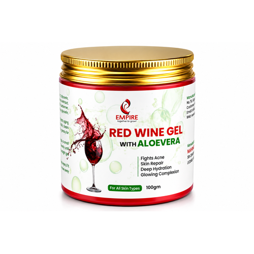 RED WINE GEL - 100GM
