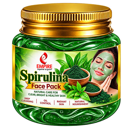 SPIRULINA FACE PACK - 100GM